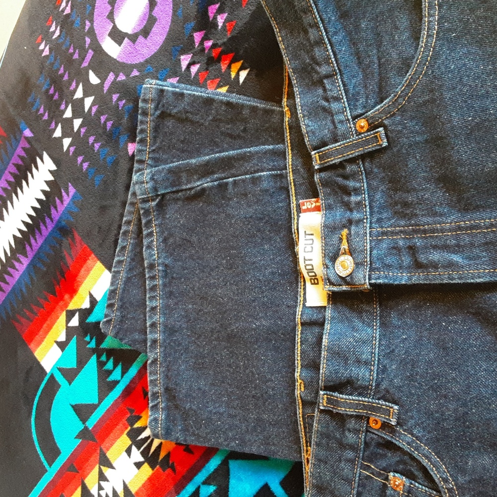 Men's LEVI'S 517 Boot Cut Jeans 38 x 34 I